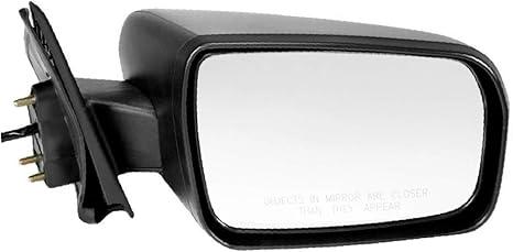 A-Premium (1) Driver and Passenger Side Power Door Mirror - Compatible with Mitsubishi Galant 2004-2012 - Heated Non-Folding Textured Black Outside Rear View Mirror