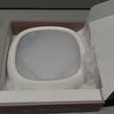 Rechargeable Shower Light for Inside Shower, 12000mAh Motion Sensor Wireless Ceiling Light with Remote No Wiring, Battery Operated Closet Lights Cordless LED Overhead Lighting for Pantry Bathroom (White)