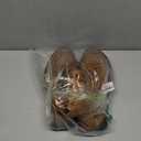 Mens Orthopedic Comfortable Handmade Boots Casual Mid Top Walking Driving Shoes Waterproof Arch Support Spacious Toe Box Outdoor Leather Shoes (Size 9, Brown)