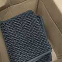 Dirt Trapper Door Mat 20"x 32",Non Slip Washable Doormat,Stain Removal and Absorbent Welcome Mat,Dog Door Mats,Low Profile Entrance Floor Mats for Front Back Door,Dark Grey