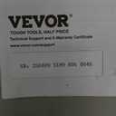 VEVOR Iron Step Handrail Outdoor Stairs 3 Steps Adjustable Black Handrail