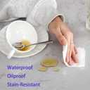 Walrus Clear Round Plastic Tablecloth Protector Waterproof Oil-Proof PVC Table Cloth Stain-Resistant Wipeable Table Cover for Round Table60" Round