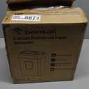 Bonsaii Paper Shredder for Home Use, 3.4 Gal Wastebasket, 6 Sheet Crosscut Paper Credit Cards, Staples, and Clips Shredder for Home Office Use, Portable Handle Design (C237-B New Version)