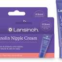 Lansinoh Lanolin Nipple Cream Safe for Breastfeeding Baby, 100% Natural Nipple Butter for Mom, Breastfeeding Essentials, 1.41 Ounces (2 Pack) (1.41 Ounce(Pack of 2))