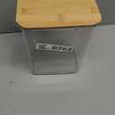 BINO | Food Storage Containers with Bamboo Lids, 3.8 Qt/3.6 Liter - 20 Pack | THE SNAP+ COLLECTION | Airtight Food Storage Containers with Lids Pantry Organization BPA-Free Containers for Organizing