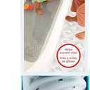 Munchkin Soft Spot Baby Bath Mat for Tub, Cushioned Bathtub Mat for Toddlers and Kids, 36"x17", Grey