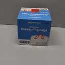 Basics Tall Kitchen Drawstring Trash Bags, Sturdy and Tear Resistant, 13 Gallon, Unscented, 120 Count