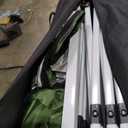 10X20 Ft Instant Pop-Up Canopy Tent-1-Push Setup Heavy Duty Portable Gazebo w/ 4 Weight Bags, Roller Bag & Full Accessory Kit | Waterproof Wind Resistant for Outdoor Events, Markets, Camping, Green