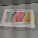 HonestBaby 10-Pack Terry Wash Cloths in Gift Box 100% Organic Cotton for Infant Baby Boys, Girls, 10-Pack Rainbow Pinks, One Size