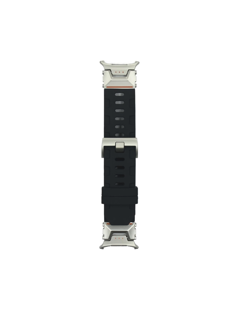 For Samsung Galaxy watch7 Ultra Sports silicone Watch strap No Gaps Curved End Strap for GALAXY Ultra 47mm Replace the watch strap Accessories