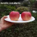 GreenWorks 7 inch and 9 inch Heavy-duty Compostable Plates (each 50 Count), 100 Count Unbleached Disposable Paper Plates (Large)