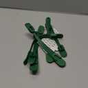 Command Garland Holder, Fireplace Mantle Garland Holder for Displaying Garlands, Wreaths, and Holiday Decor Without Leaving Damage, Holes, or Residue, Holds 2lbs, Green, 6 Pack