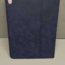for Ipad Case Air 7th/6th Gen 11-inch M2/M3 2025/2024 and Ipad Air 5th/4th Gen 10.9-inch 2022/2020 Genuine Leather Cover Protective Shell,Auto Wake/Sleep.Dark Blue