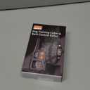 2 in 1 Dog Shock & Bark Collar - 4500FT Remote Collar with Voiceprint Recognition, Beep/Vibration/Shock Modes, 8 Sensitivity Levels, IP67 Waterproof, Portable Training Collar for 5-120lbs Dogs (Black)