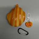 Joyleop for Airpods Pro 3 Case - Cute Funny for Women Girl Kids Girly 3D Kawaii Croissant Design Soft Silicone Protective Case for Airpods Pro 3rd Gerneration 2025 Cover with Keychain