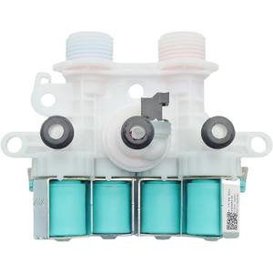 Washer Water Inlet Valve MVWB765FW0 MVWB835DW2 MVWB855DC2 MVWB835DW3 MVWB835DW1 MVWB835DW4 MVWB766FW0 MVWB765FW1 MVWB765FW2 MVWB765FW3 Fit For Maytag Bravos XL Commercial Whirlpool Washing Machine