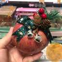 Pine Cone Red Berry Picks Stems Crafts Branch Christmas Wreath - 10Packs, Holly Artificial Evergreen Branches Tiny Pine Cones Picks Dcor Floral Picks for Christmas Flower Wreaths DIY Xmas Gifts