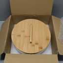 LOVYANXUE Large Salad Bowl, 10 inch Trifle Bowl with Sealed Lid, Versatile Mixing and Serving Bowl for Laying Ice Cream, Cake, Salad, Fruit, Baking, Dessert and Party Diy, Microwave Safe