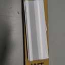 DEZ FURNISHINGS Cordless 1.5" Blackout Sidelight Cellular Shade, 10.5" W x 72" H, White