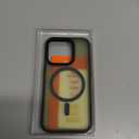 TORRAS Ultra Magnetic for iPhone 15 Pro Case, [3X Military-Grade Drop Tested] [Compatible with MagSafe], Shockproof Translucent Durable Slim Protective Anti-Scratch Anti-Fingerprint, Black