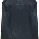 KAMaster Kamado Grill Full Cover for Medium Big Green Egg Kamado Grill Egg Ceramic Grill,26 Inch Dia Waterproof Outdoor Grill Cover Smoker Accessories Long Enough to Cover Wheel and Shelves(S-26)