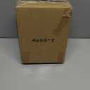 KINLINK 5x7 Picture Frame Black Set of 4, Wooden Photo Frames Matted 4x6 with Plexiglass for 4x6 with Mat or 5x7 without Mat for Table and Wall Display