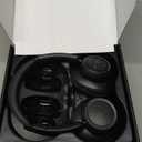 ROSIDA Wireless Headphones for TV Watching, Wireless Headphones for Seniors with Transmitter Charging Base, Bluetooth Headsets for TV, No Audio Delay, Gift for The Seniors or Parents, Black