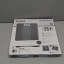 Taylor Glass Textured Paint Herringbone Design Digital Bathroom Scale, Gray, 5273274