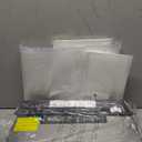 Bonsenkitchen Vacuum Sealer Machine, Stainless Steel Food Sealer Vacuum Sealers with 100 Bags & 1 Roll Bag, 5 Food Vacuum Modes, Built-in Cutter & Bag Storage, Silver-Black