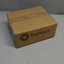 Brightown Solar String Lights Outdoor, 2 Pack 30Ft Vintage Hemp Rope Patio Lights with 15 Shatterproof Bulbs, 8 Light Modes Waterproof Hanging Lights for Backyard Fence Caf Bistro Decor, Warm White (60FT G45)