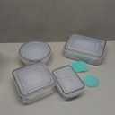 40 Piece Food Storage Containers with Lids(20 Containers & 20 Lids), BPA-Free Plastic Food Containers for Kitchen Storage and Organization, Leak Proof Meal Prep Container, Includes Labels & Pen