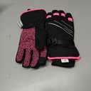 MOREOK Waterproof & Windproof -30F Winter Gloves for Men/Women, 3M Thinsulate Thermal Gloves Touch Screen Warm Gloves for Skiing,Cycling,Motorcycle,Running (Small, Pink)