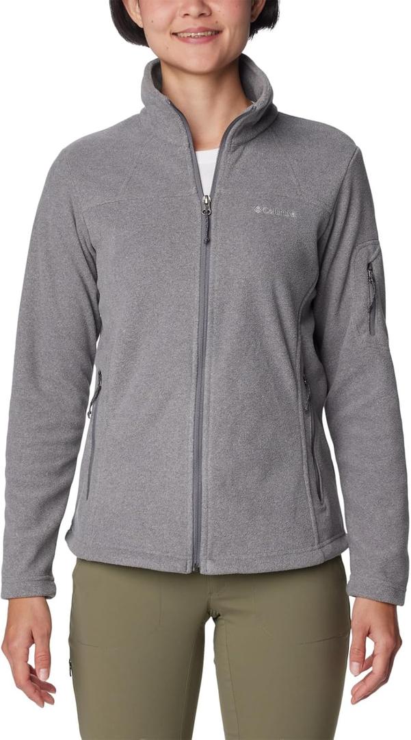 Columbia Womens Fast Trek™ Ii JacketFleece Jacket (Gray, M)