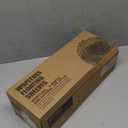 WOPITUES Wood Floating Shelves Set of 6, Shelves for Wall Decor, Farmhouse Shelf for Bedroom, Bathroom Storage Shelves, Book Shelves for Living Room - Rustic Brown (16.5 Inch)