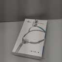 Upgrade Nasal Pillow Under The Nose Silicone Mask Assembly, Replacement Accessory with Headgear, Frame, Tube and 3 x Nasal Pillow