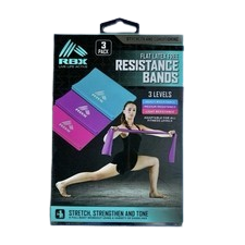 DI RBX Women's Resist Flat Bands Pack of 3 