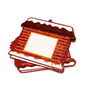 Christmas Gingerbread House Picture Frame Crafts Kit - DIY Xmas Photo Ornaments Bulk Decorations for Winter Holiday Party Supplies Decor（Assembly Needed）