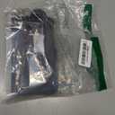 iCoverCase for Samsung Galaxy S22 Wallet Case with Card Holder, Kickstand Feature PU Leather Case with Adjustable Crossbody Lanyard Magnetic Clasp Zipper Pocket Flip Cover (Black)