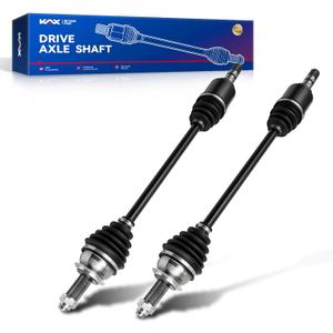 KAX CV Axle Front Driver and Passenger Side Fit for Subaru Outback 2005-2009, Impreza 2012-2015 2.0L, Impreza 2008-2011 2.5L, Legacy 2005-2009, Impreza 2008-2010 2.5T, Front CV Axle Shaft 66-7355