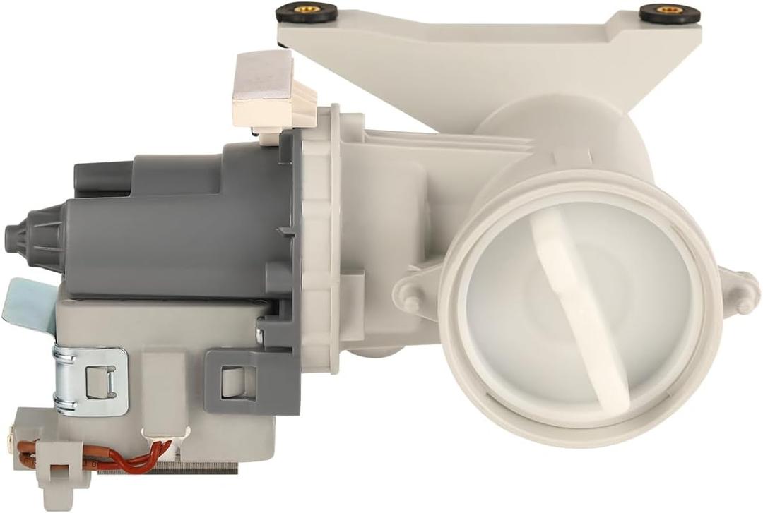 2025 Upgraded WH23X25518 WH11X34740 Front Loading Washer Drain Pump Assembly Compatible with GE Replacement for WH23X10038 WH23X25461 PD00079543 4977212 AP7195487 PS16743374 EAP16743374