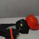 Morph Firefighter Costume for Kids (2 Colors) - Boys Fireman & Fire Fighter Costume for Halloween (Medium, Black)