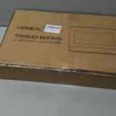 HOMEAL Bed Rail for Toddlers, 59in Swing Down Baby Bed Rail Guard, Toddler Bed Rails for King Size Beds, Twin, Full, Queen, Bed Guard Rail for Toddlers, Grey