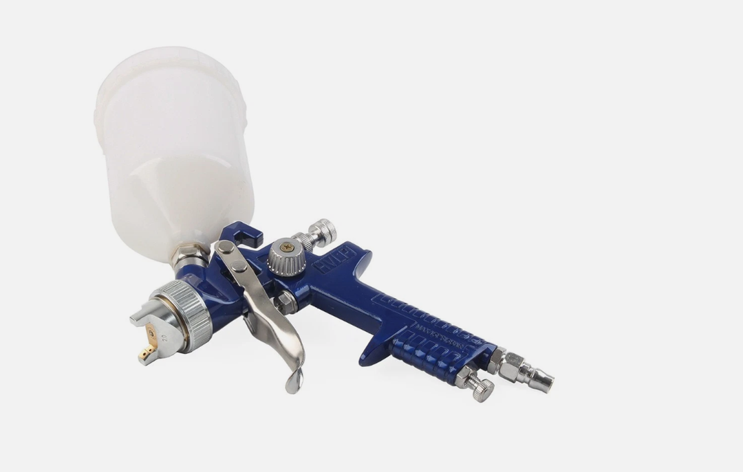 AEROPRO TOOLS R500 LVLP Air Spray Gun with 1.3/1.5/1.7mm Nozzles & Air Regulator, A610 Paint Guns Automotive, Car Paint Gun Sprayer, Paint Gun for House Painting, Car, Furniture, Varnish and Top Coat