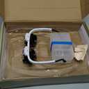 Magnifying Glasses with Light, Headband Magnifying Glasses for Close Work, 1x - 14x Hands-free Magnification Headset with 5 Lenses & Two Led Lamps, Jewelers Loupe Visor Head Magnifier for Hobby, Craft (White)