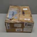 Nightstand with Charging Station Set of 2, LED Night Stand with 2 Fabric Drawers, Side Table with Open Shelf, End Table with Steel Frame, 2 Drawer Dresser for Bedroom, White