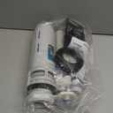 Saillong 1 Pack 2 Inch Universal Toilet Tank Replacement Kit, Include Dual Flush Valve with Push Button, Toilet Fill Valve, Bowl Gasket and Plastic Bolts, Tank Parts Replacement for 2-Piece