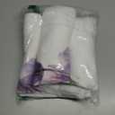 Hand Towel Set of 1 100% Cotton Bath Towels Three Purple Tulips for Bathroom Housewarming Decor Gifts, 2 Pack, 30"x15"