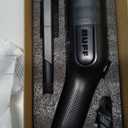 BUFF Cordless Handheld Vacuum, Rechargeable Car Vacuum Cleaner with Combo Crevice and Brush Tool Included, for Home, Office, Car, Pets - Black