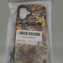 for iPhone 16 Case,Camo Leaf Design (Camo),Dual Layer Soft TPU Hard PC Bumper