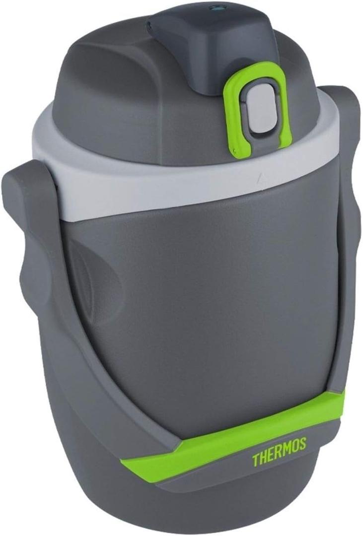 Thermos 64 Ounce Foam Insulated Hydration Bottle, Charcoal Thermos 64 Ounce Foam Insulated Hydration Bottle, Charcoal